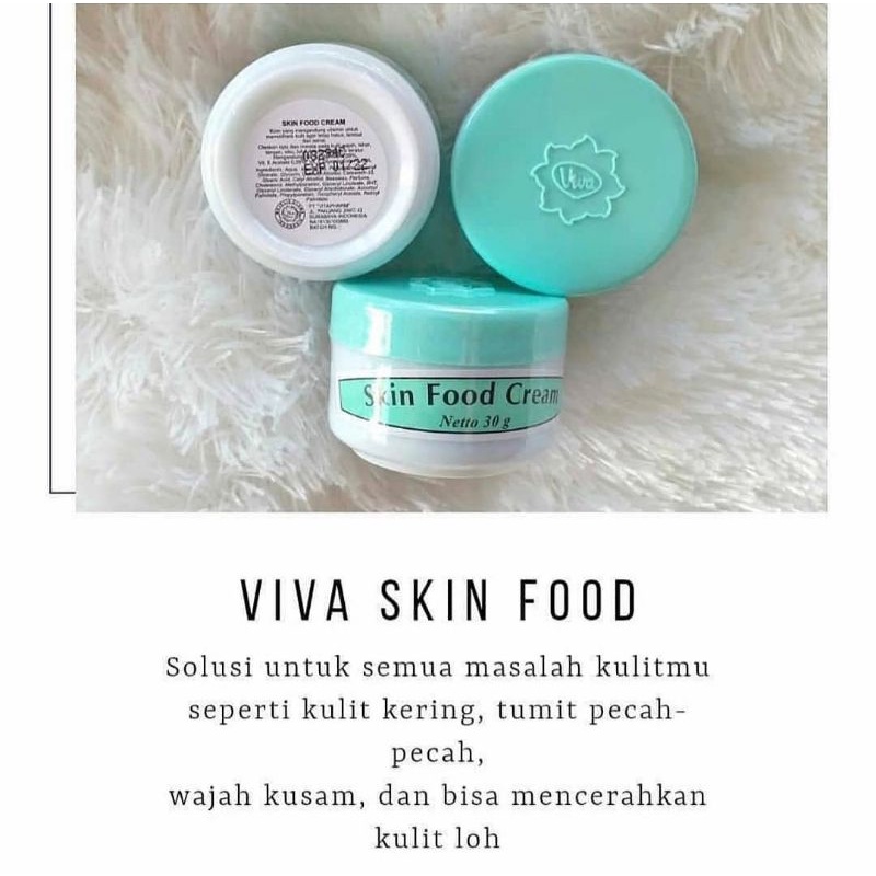 Viva Cosmetics Skin Food Ceam 30 gr