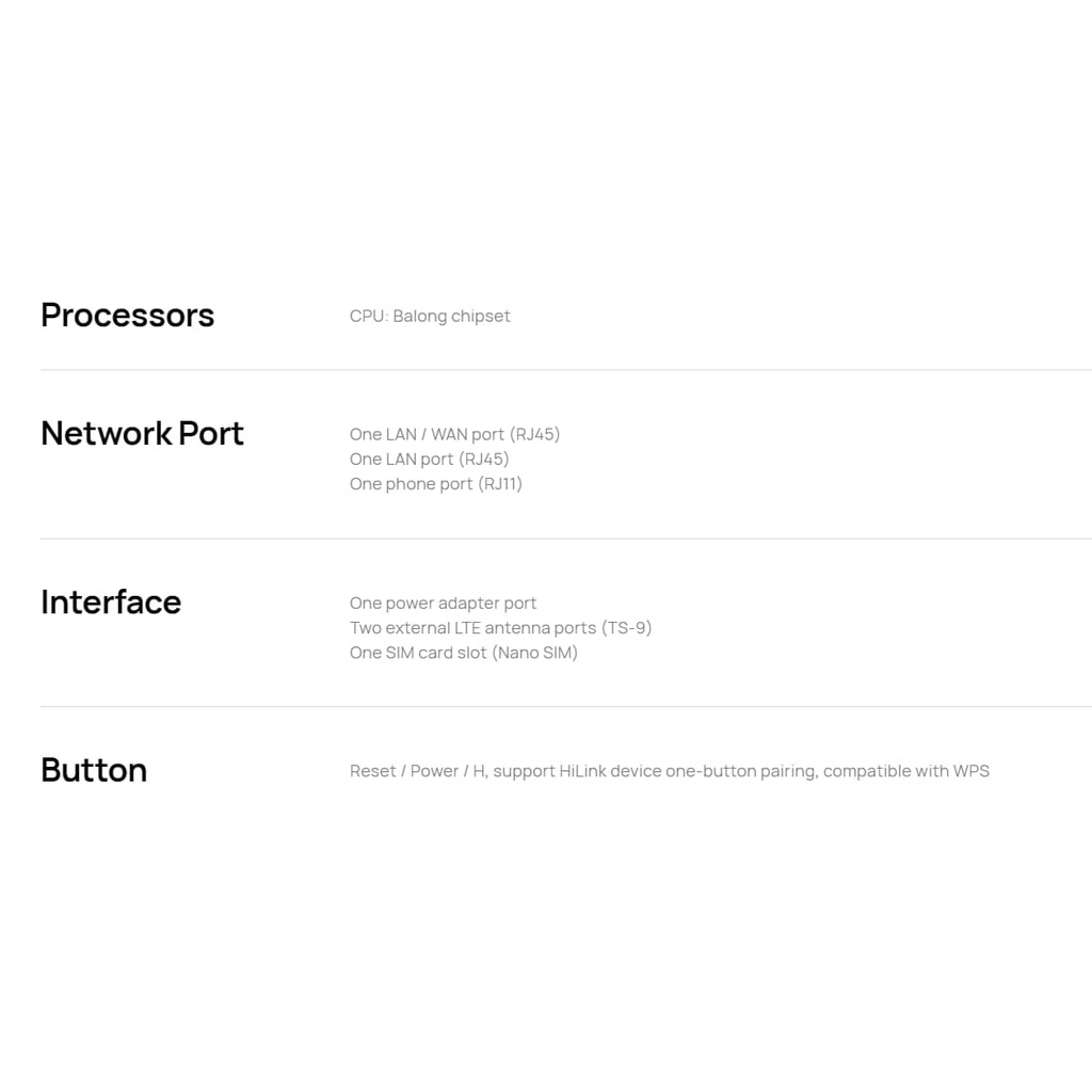 Telkomsel Orbit MAX H1 4G CPE Pro 2 B628
