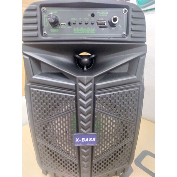 COD Speaker Bluetooth Karaoke Fleco F-6011A/B/C/ Free Mic/Big Sound