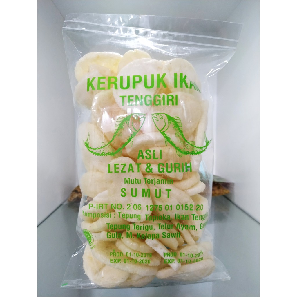 

[ Ready Medan ] Kerupuk Ikan Kemplang 180gram Khas Sumut Medan / Kemplang Ikan