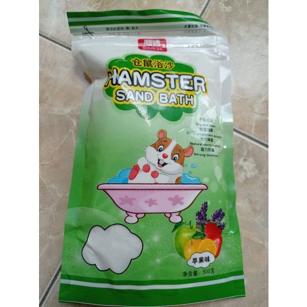 Pasir Mandi Hamster / Bathing Sand Shun Da 500gr