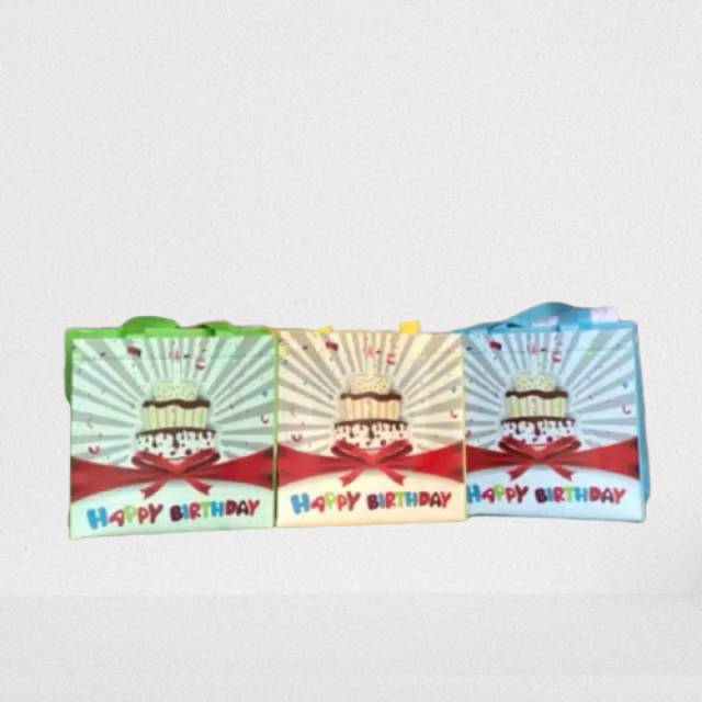 Goodie bag / tas ulang tahun murah uk 25×25×9-5