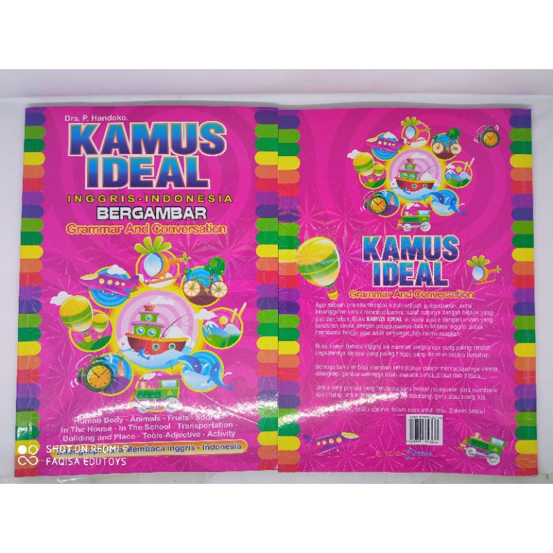 KAMUS IDEAL BAHASA INGGRIS Bergambar