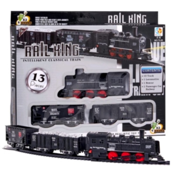 

Dijual MAINAN TRACK API KERETA 13PCS-TL05 RAIL KING SET Diskon