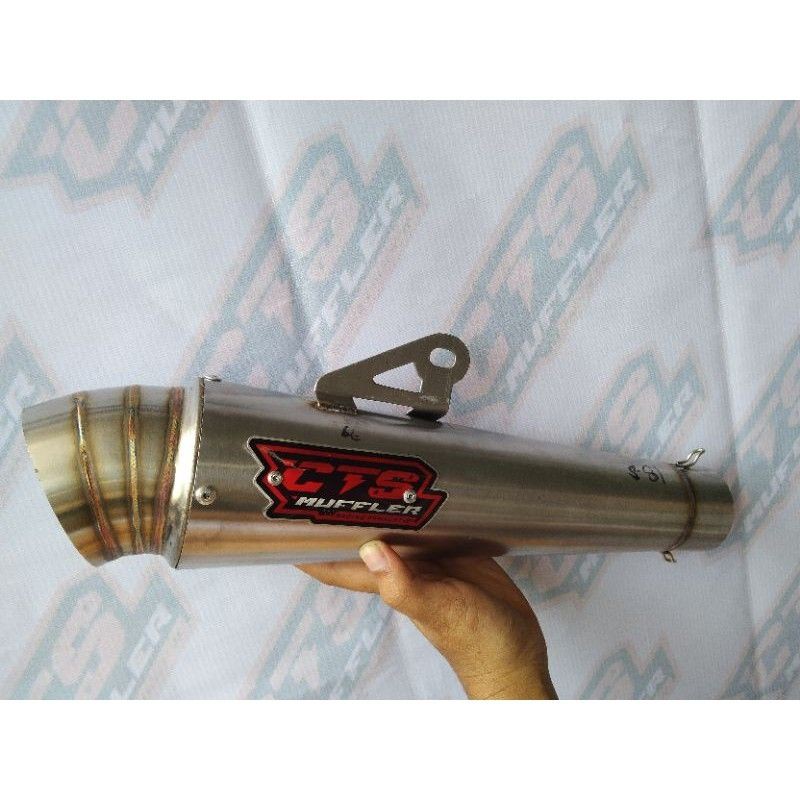 KNALPOT CTS ORIGINAL KRUCUT KEONG SARANGAB SETENGAH