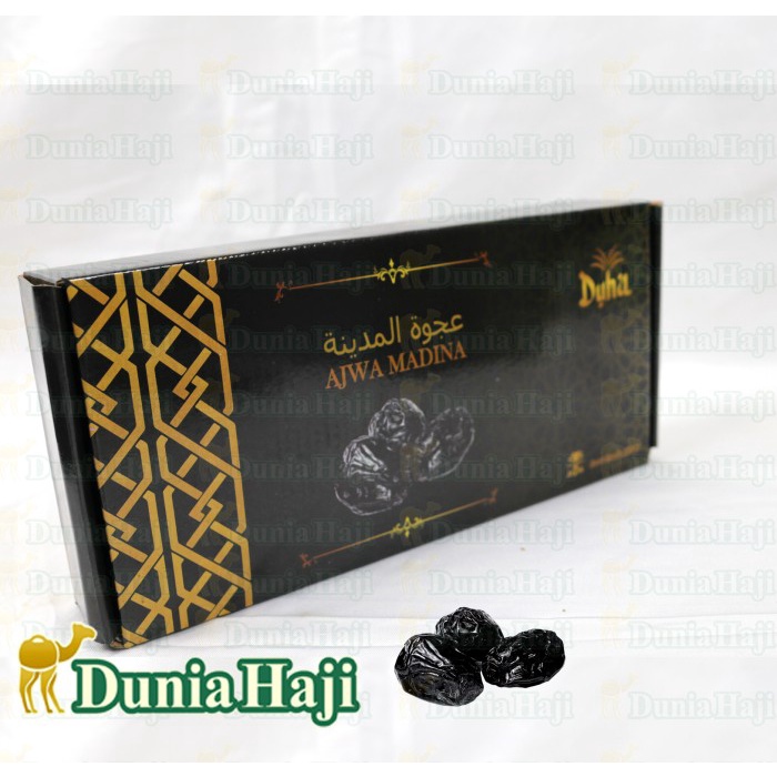 

Kurma Ajwa Asli Madinah 500gr Kurma Nabi Premium Original Saudi Dates