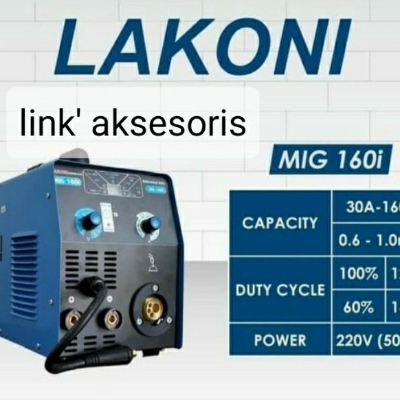 Mesin Las CO Mesin Las Mig Tanpa Gas Lakoni MIG 160i Lakoni MIG160i 160 i