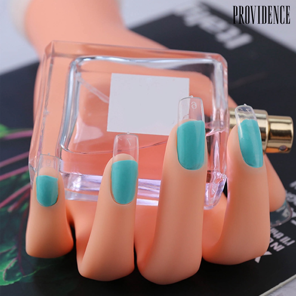 Tangan Kiri Palsu Bahan Karet Flexible Mudah Digunakan Untuk Praktek Manicure Pemula