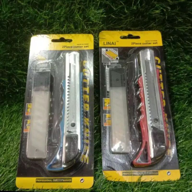 Bundara.id Pr-673 Kater Jumbo FREE isi ulang Pisau Kater Besar L 500 Stainless