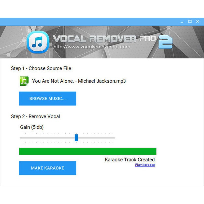 [FULL VERSION] Vocal Remover V2.0 Software Musik - GARANSI AKTIVASI