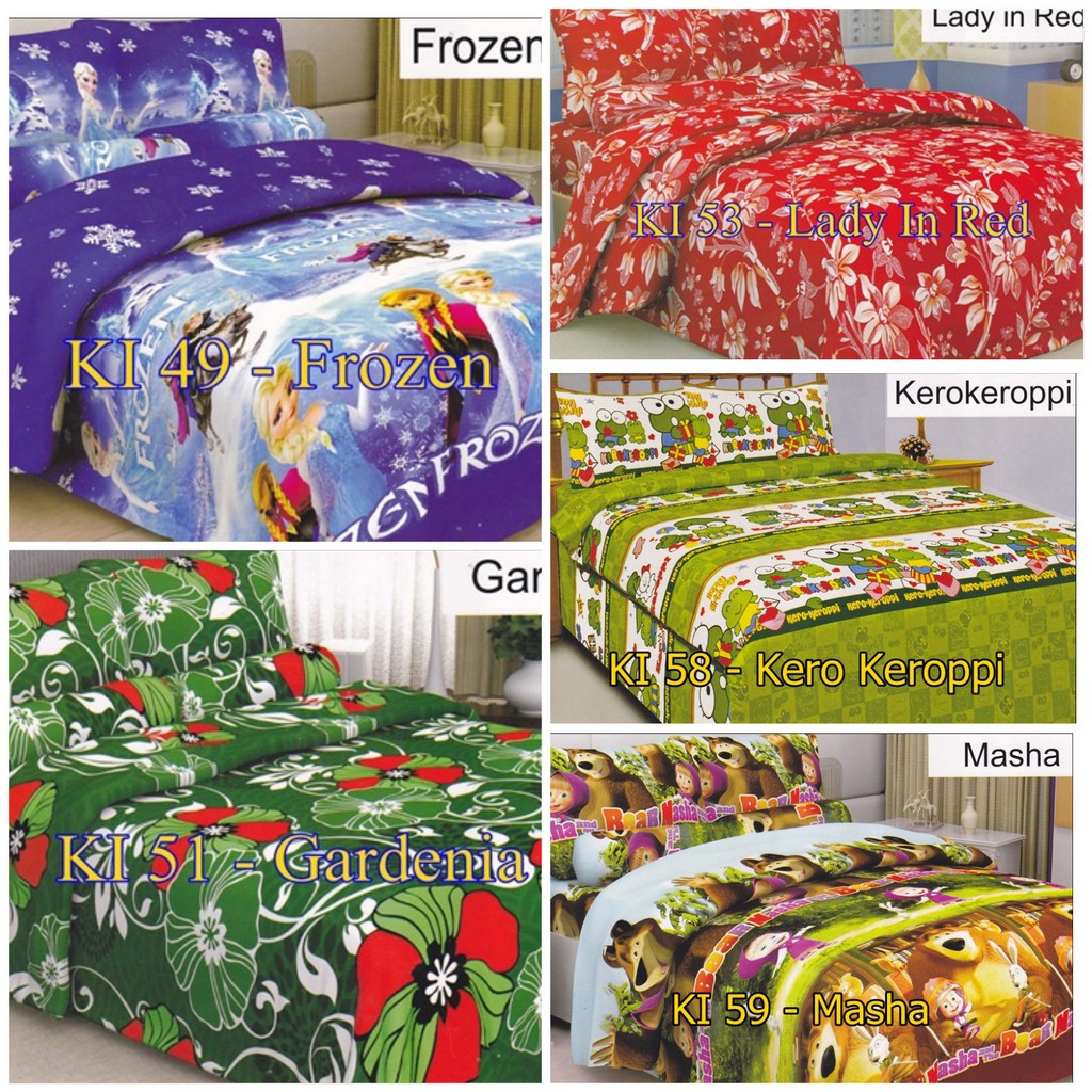 Sprei Katun CVC Interling Uk 180x200 (KI)