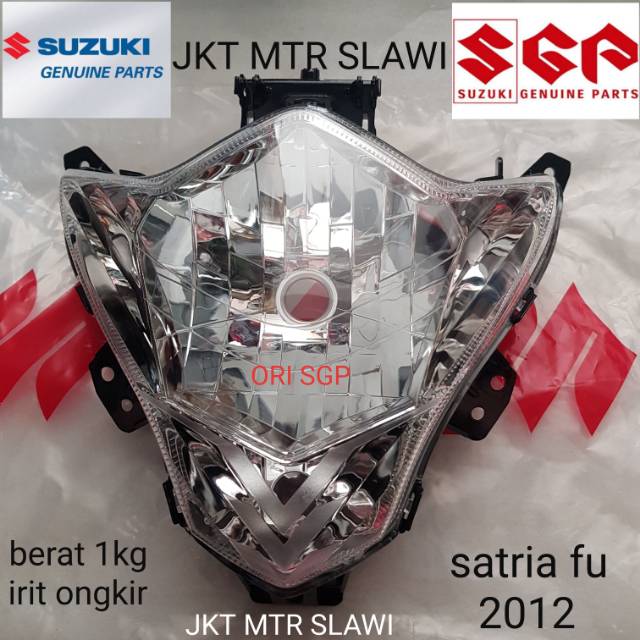 Reflektor depan satria fu 2012 ori sgp ori suzuki