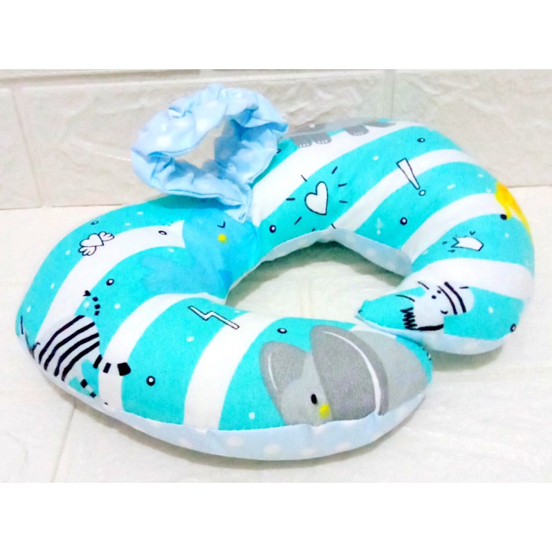 Bantal Dot bayi / Bantal Susu Bayi Anti Pegal / Bantal Penyangga Botol Susu Bayi