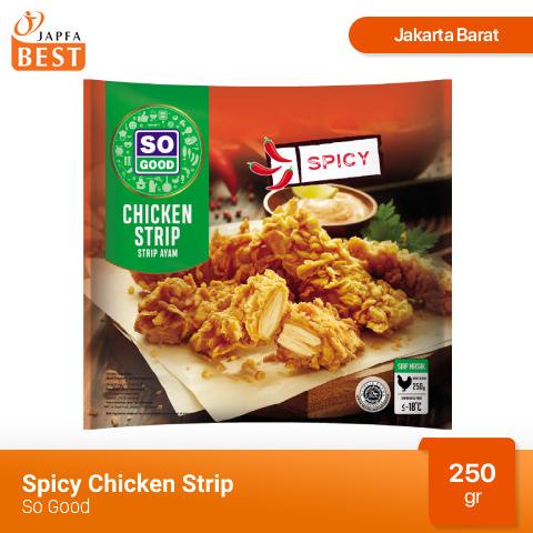 

PROMO Spicy Chicken Strip So Good 250 gr MURAH