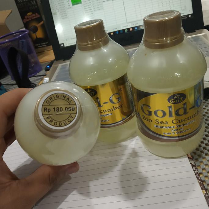 [[BISA COD]] Jelly Jely Jeli Gamat Gold G Walit Walet Asli Original 320 ml 320ml EKSLUSIF Kode 132