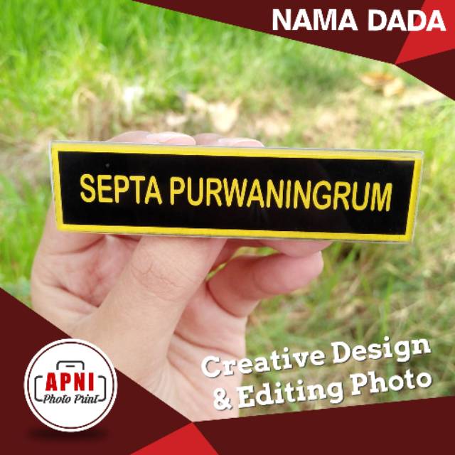 

NAME TAG NAMA DADA