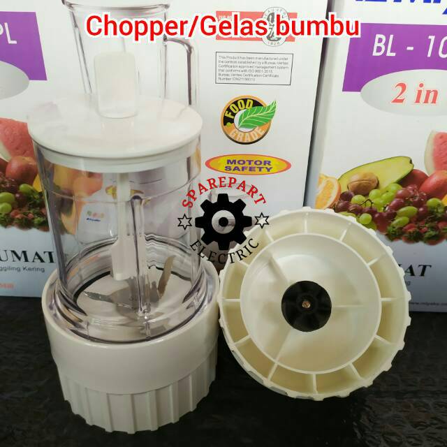 GELAS BUMBU WETMILL BLENDER MIYAKO NATIONAL CHOPPER BUMBU
