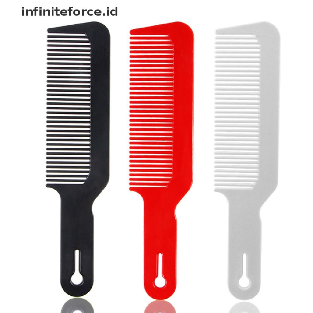 Infiniteforce.id Sisir Flat Top Peralatan Potong Rambut Untuk Barber