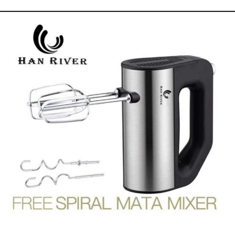 Mixer Kue Mini Han River Mixer Mini Portable Hand mixer Multifungsi Ga