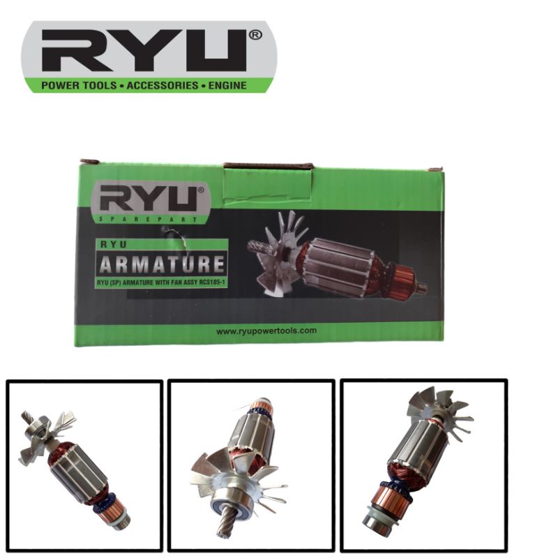 RYU Angker Mesin Potong Gergaji Kayu RCS 185-1 Armature Circular Saw