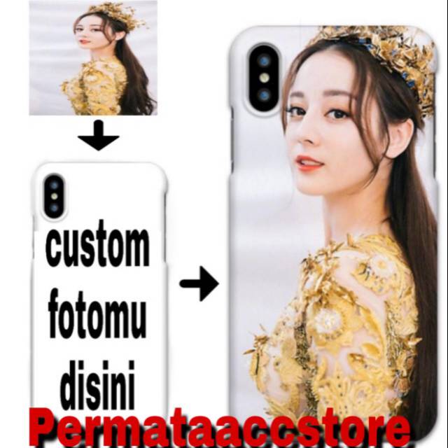 custom case / custom foto / softcase bebas foto / HARGA