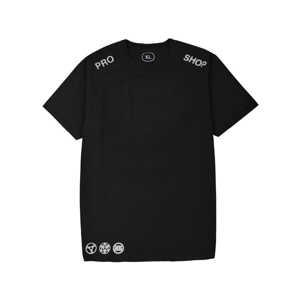 Ready Stock - Proshop | Proshop Black Tshirt | Kaos Pria Kaos Distro | Hitam | Original Tee