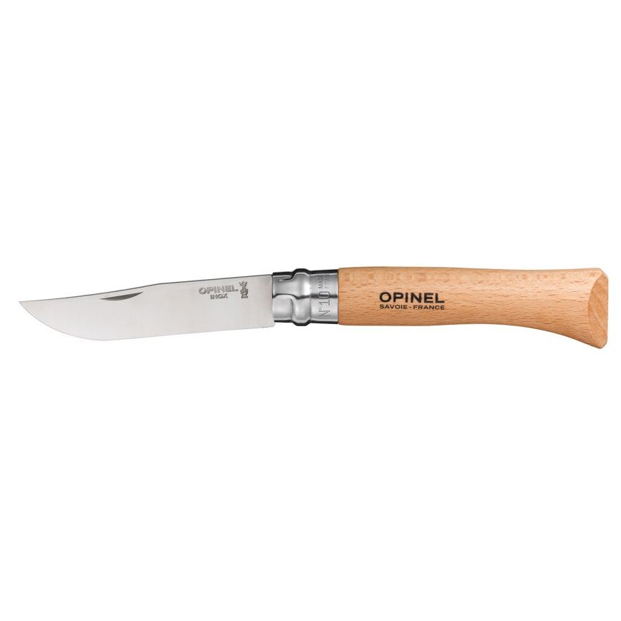 Pisau Lipat Opinel No.10 Stainless Steel Folding Knife