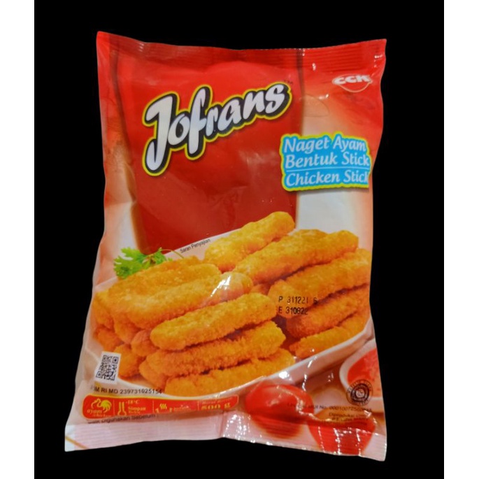 

JOFRANS NUGGET STICK 500GR