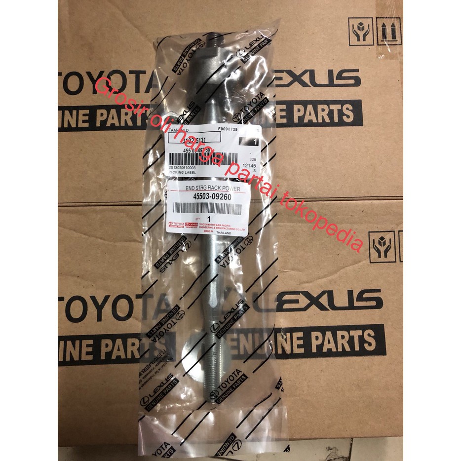 Long Tie Rod Rack Rak End Terod Terot Tierod XENIA 10 1000 CC Ling Stabilizer Link Stabiliser Karet 