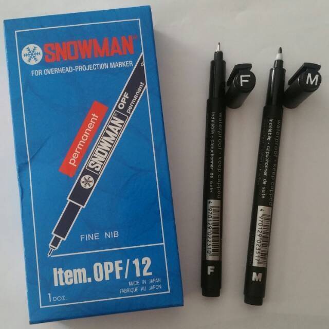  Pulpen  gel Marker ohp permanen F M Shopee Indonesia