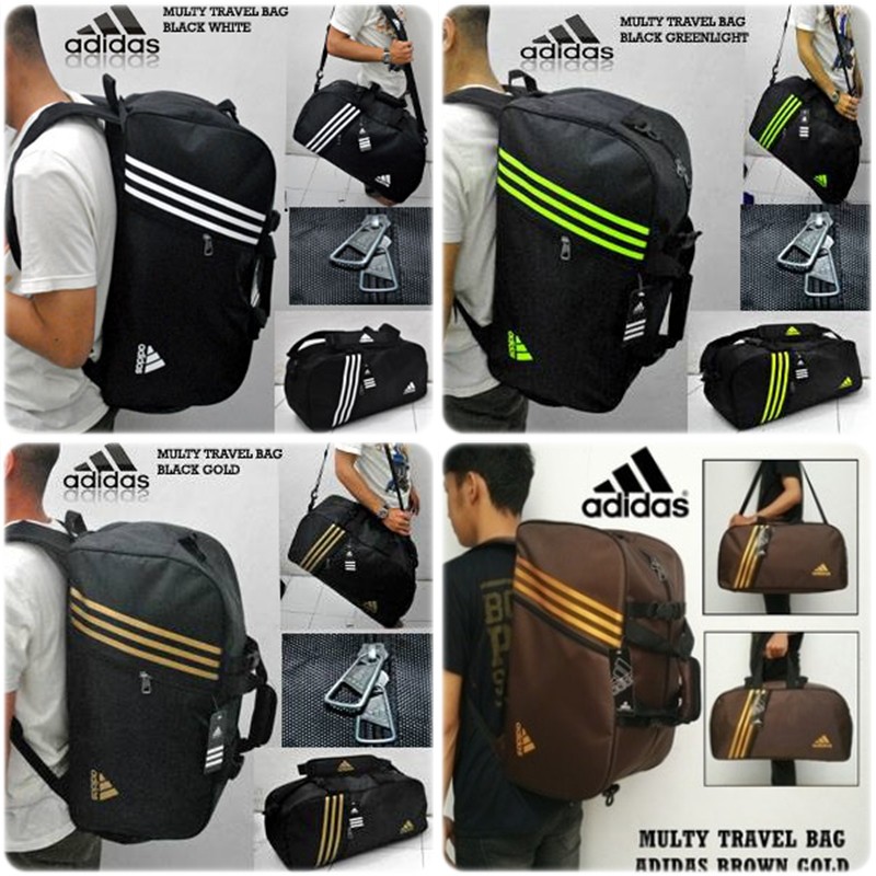 TAS GYM / TAS OLAHRAGA / TRAVELBAG ADIDAS MULTIFUNGSI