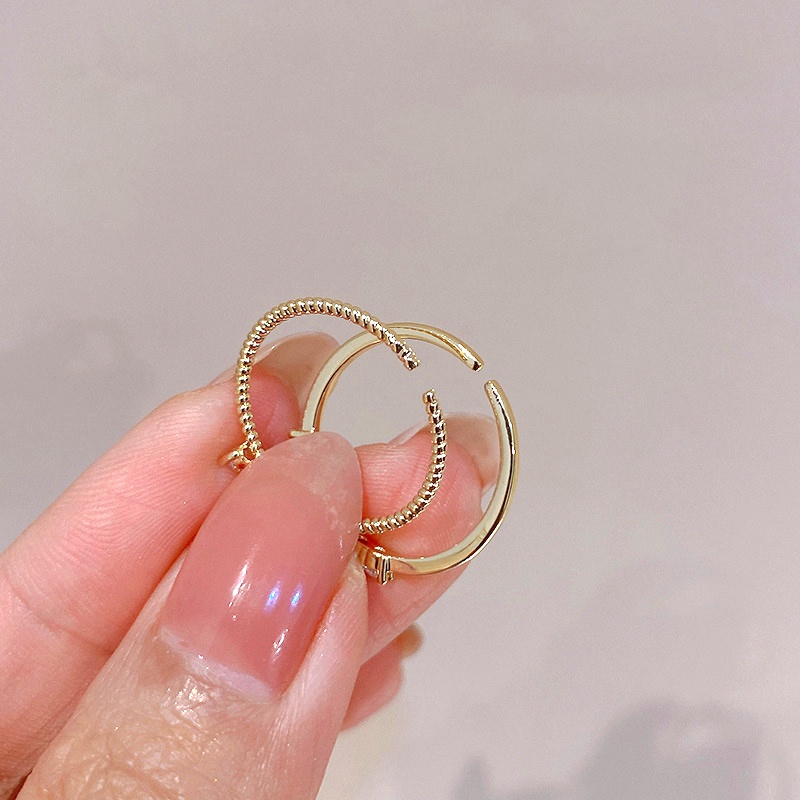 Cincin Jari Telunjuk Desain Hati Warna Permen Gaya Korea Untuk Wanita