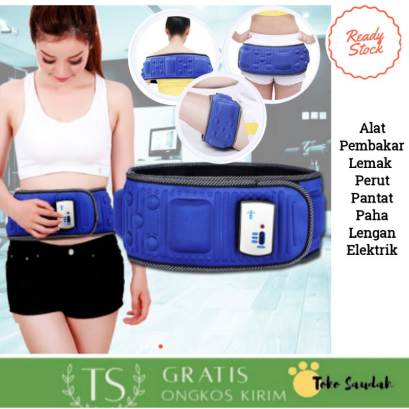 Alat Pelangsing Tubuh Perut Paha Lengan Alat Pembakar Lemak Perut Buncit Penghancur Lemak Perut