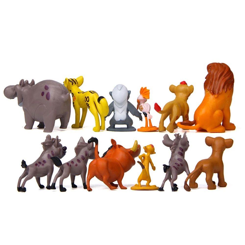 Lanfy Lion King Action Figure Mainan Anak PVC Figure Model Boneka Mainan Ornamen Boneka Anime Lion King