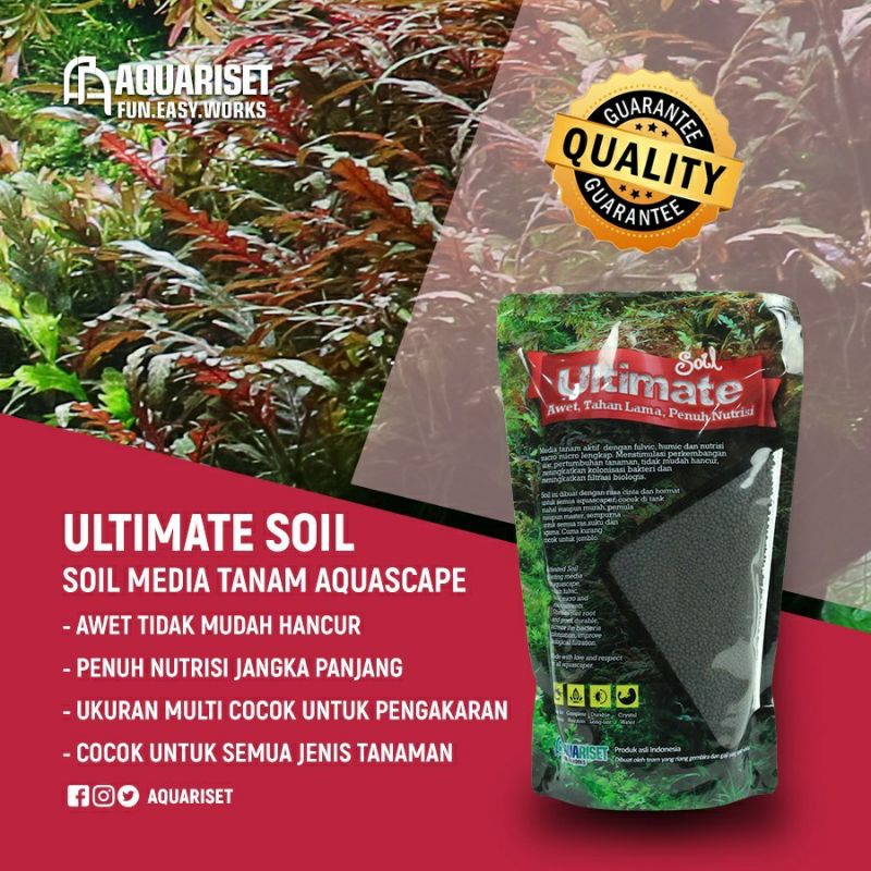 soil ultimate aquascape aquajaya/aquariset original