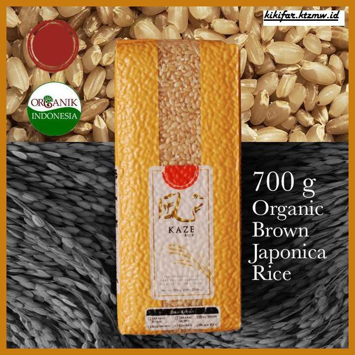 

ANEKA-BERAS- 700 G KAZE BROWN RICE BERAS JEPANG NIL SUGAR RENDAH KARBOHIDRAT -BERAS-SEHAT.