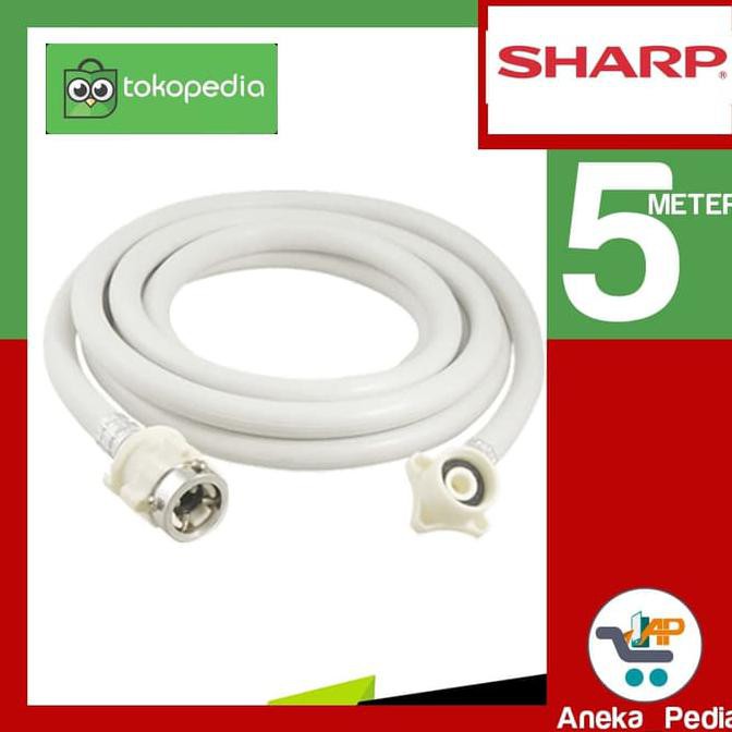 5 Meter Selang Water Inlet Masuk Air Mesin Cuci Sharp