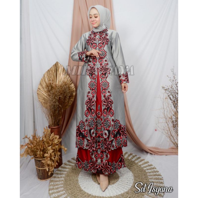 kebaya bordir tafeta bordir mekar jaya