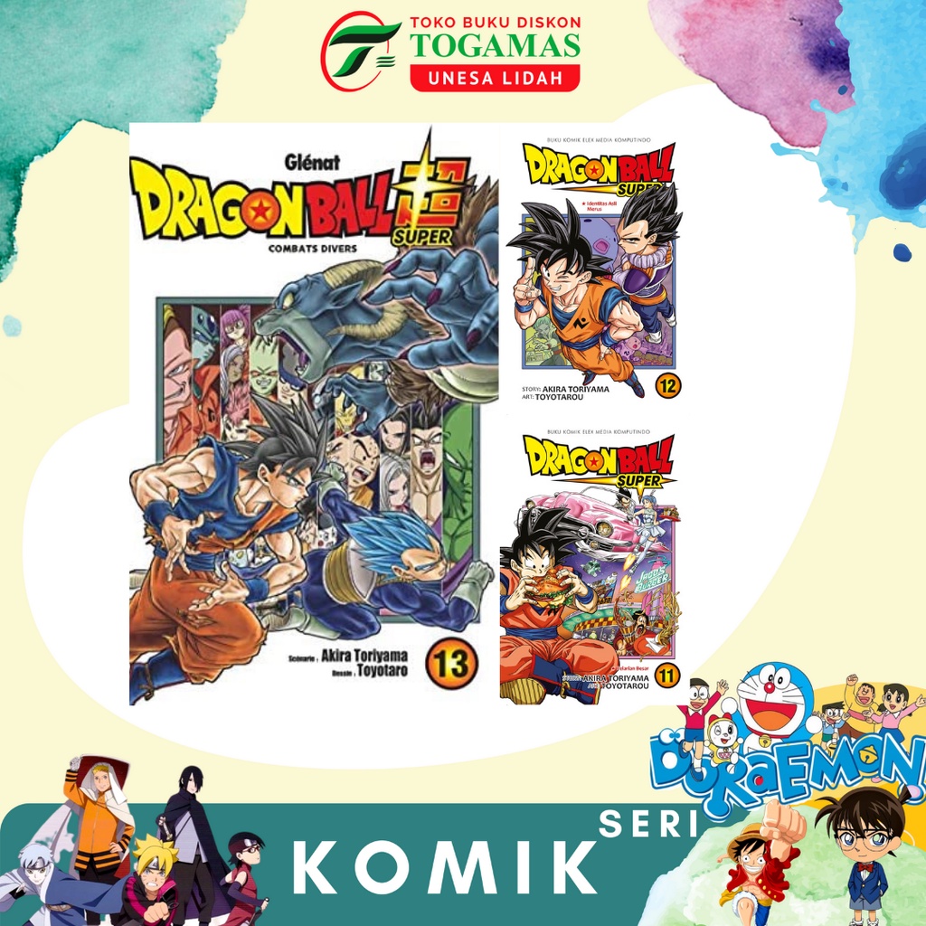 DRAGON BALL SUPER VOL. 01, 02, 03, 10, 11, 12, 13, 14, 15 KARYA AKITA TORIYAMA