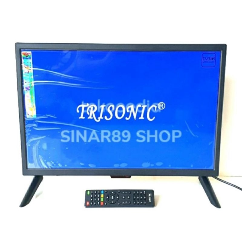 TV Digital / TV Monitor CCTV 22 inch DVB TRISONIC USB Movie, HDMI