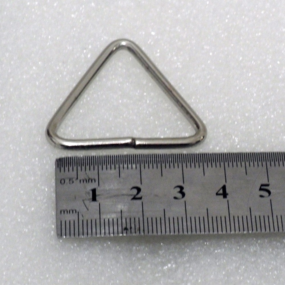 Ring Segitiga Tas Nikel 3,5 cm