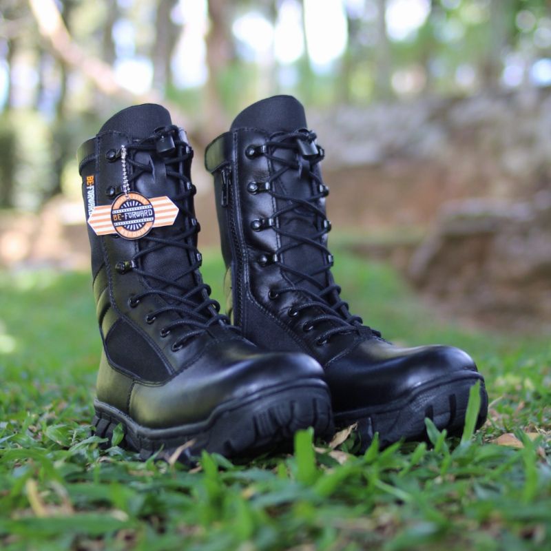 SEPATU PDL Pembagian TNI Polri 2020 KULIT ASLI free Kaos kaki pdl