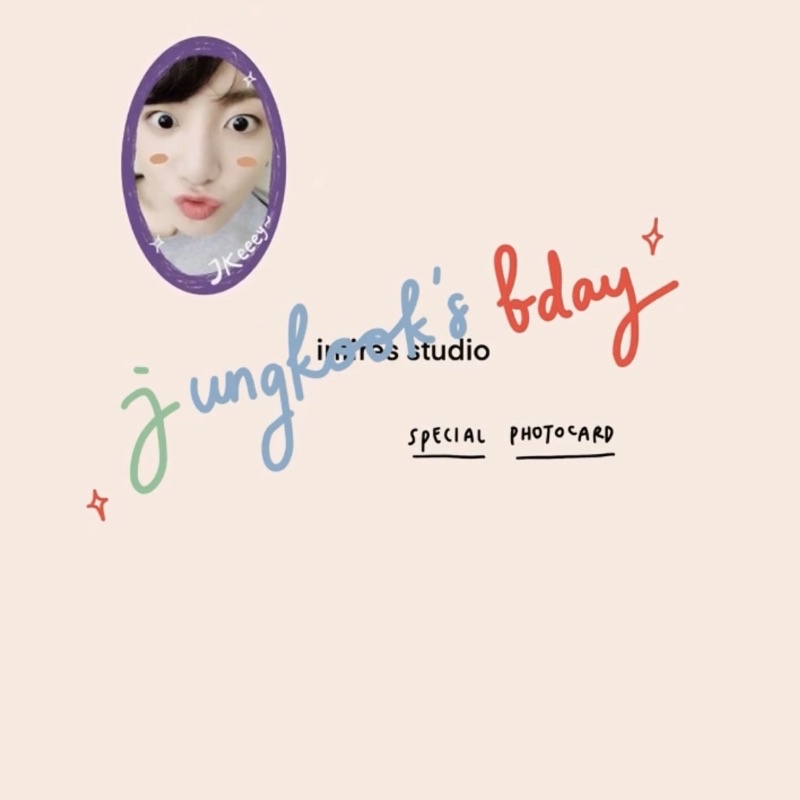 

Jungkook Special B’day Promo