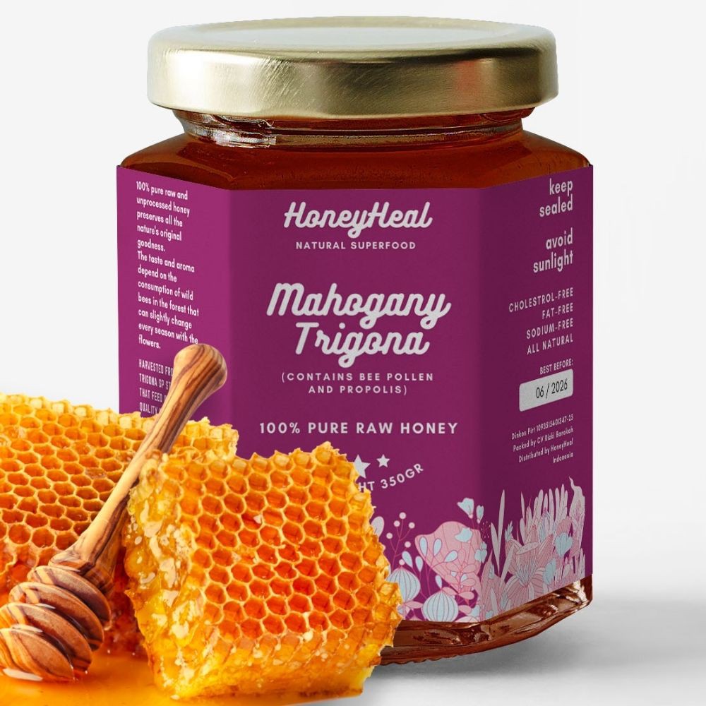 

MADU MAHOGANY TRIGONA KLANCENG MAUNI MAHONI KELULUT RAW HONEY HUTAN MURNI ASLI ORGANIC ORGANIK