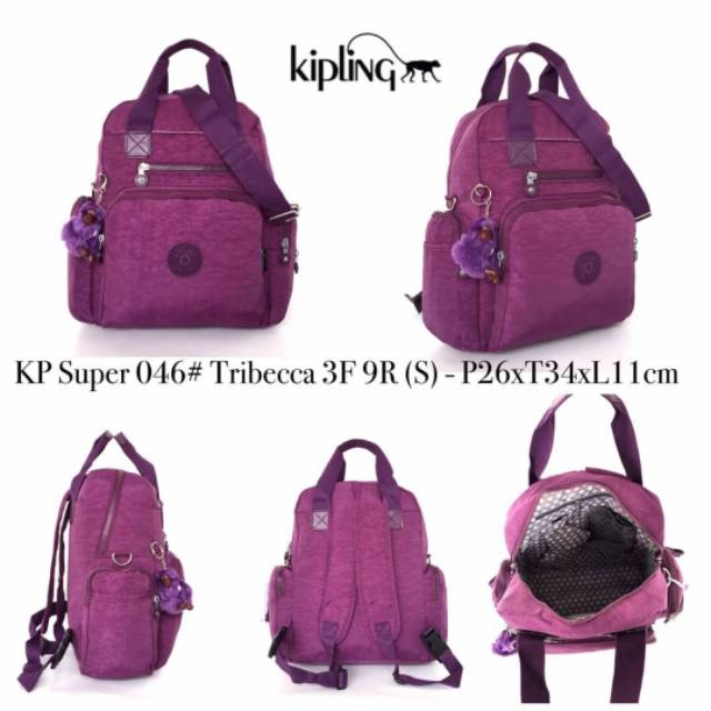 Tas kp 046 3fungsi suprem/bisa ransel slempang dan tenteng