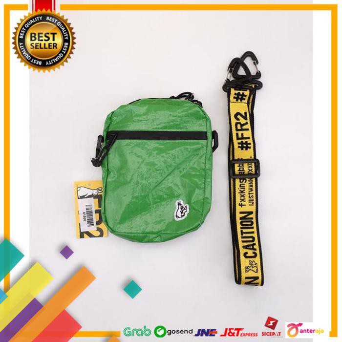 ON SALE.. FR2 SLING BAG - GREEN ..TERBARU
