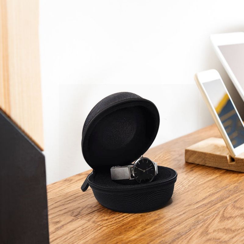 Tas Penyimpanan Jam Tangan Portable Tempat Jam Tangan Anti Air Kotak Jam Tangan Wrist Watch Storage Pouch