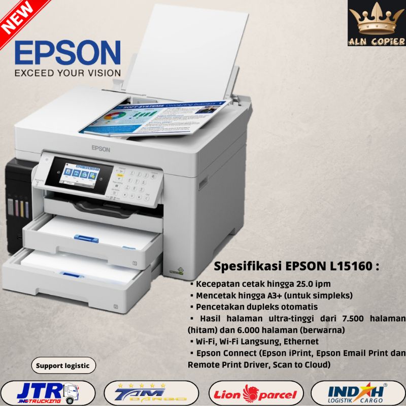 Printer Epson EcoTank L15160 A3+ NEW