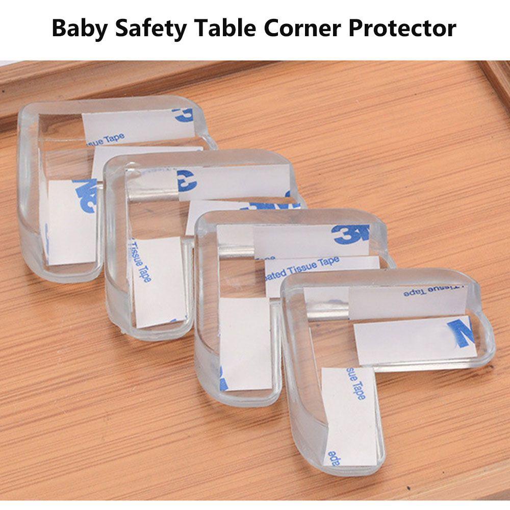 Wonder 4Pcs Pengaman Sudut Meja Anak Silicon Safety Table Corner Protector