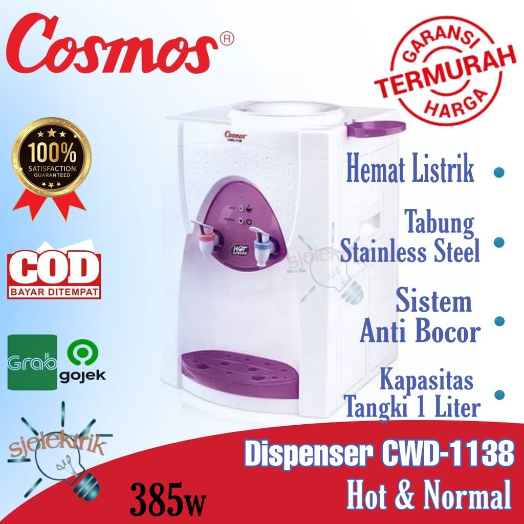 Dispenser Air Cosmos Hot And Normal CWD-1138 P / CWD-1138P / CWD 1138 P